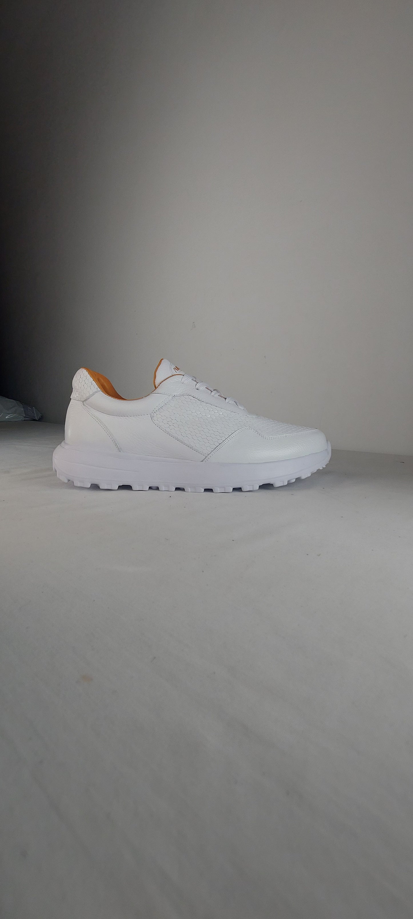 Frida Blanco Blanco · Tenis 100% Cuero con Soporte Ortopédico