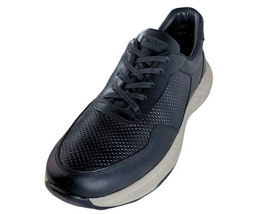 Pinjas Azul Noche - Tenis 100% Cuero con Plantillas Ortopédicas