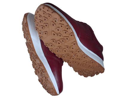 Frida Vino Merlot · Tenis 100% Cuero con Plantillas Ortopédicas