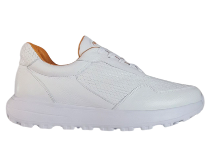 Frida Blanco Blanco · Tenis 100% Cuero con Soporte Ortopédico