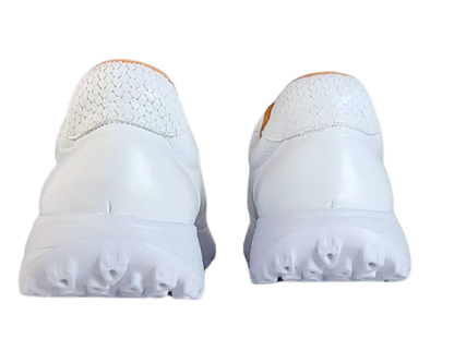 Frida Blanco Blanco · Tenis 100% Cuero con Soporte Ortopédico