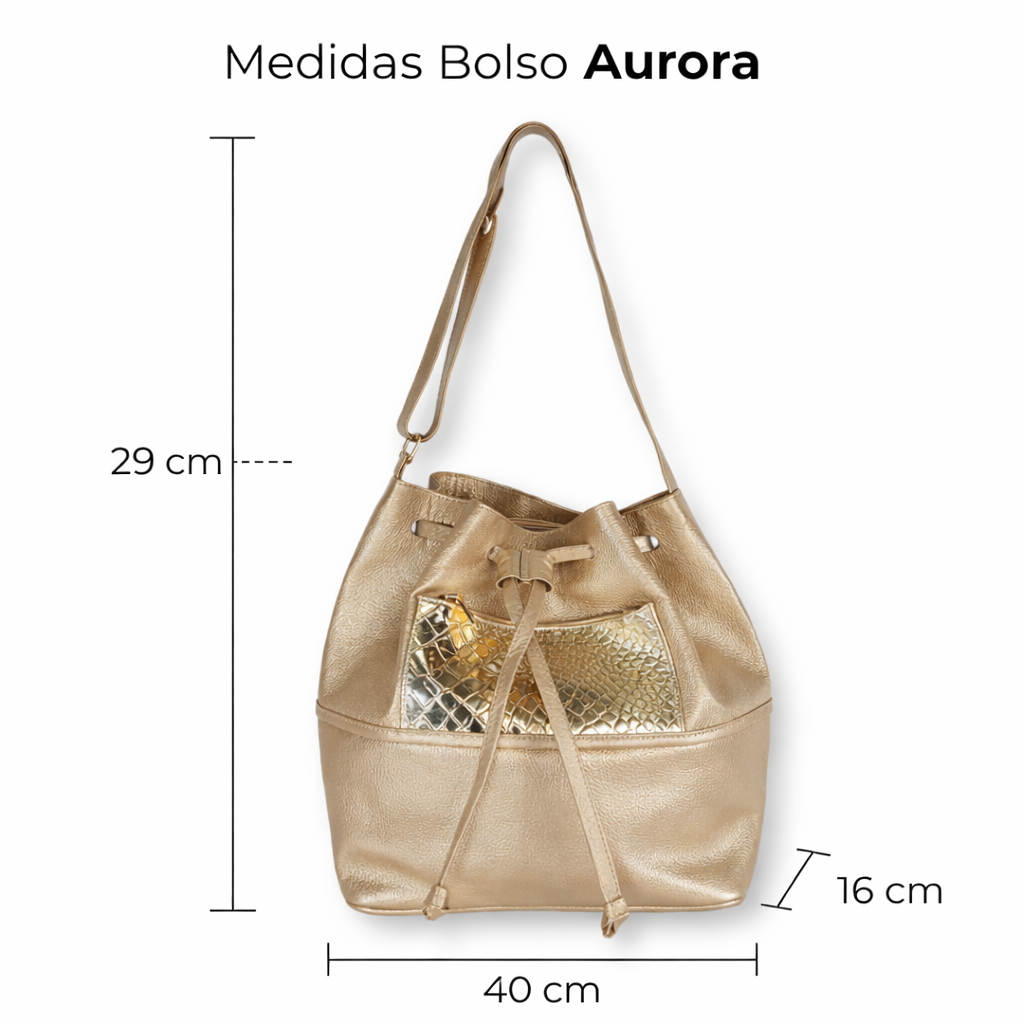 Bolso Aurora Dorado