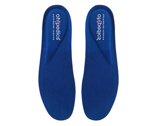 🔵 Plantillas Azules – Para Comodidad Diaria y Cansancio